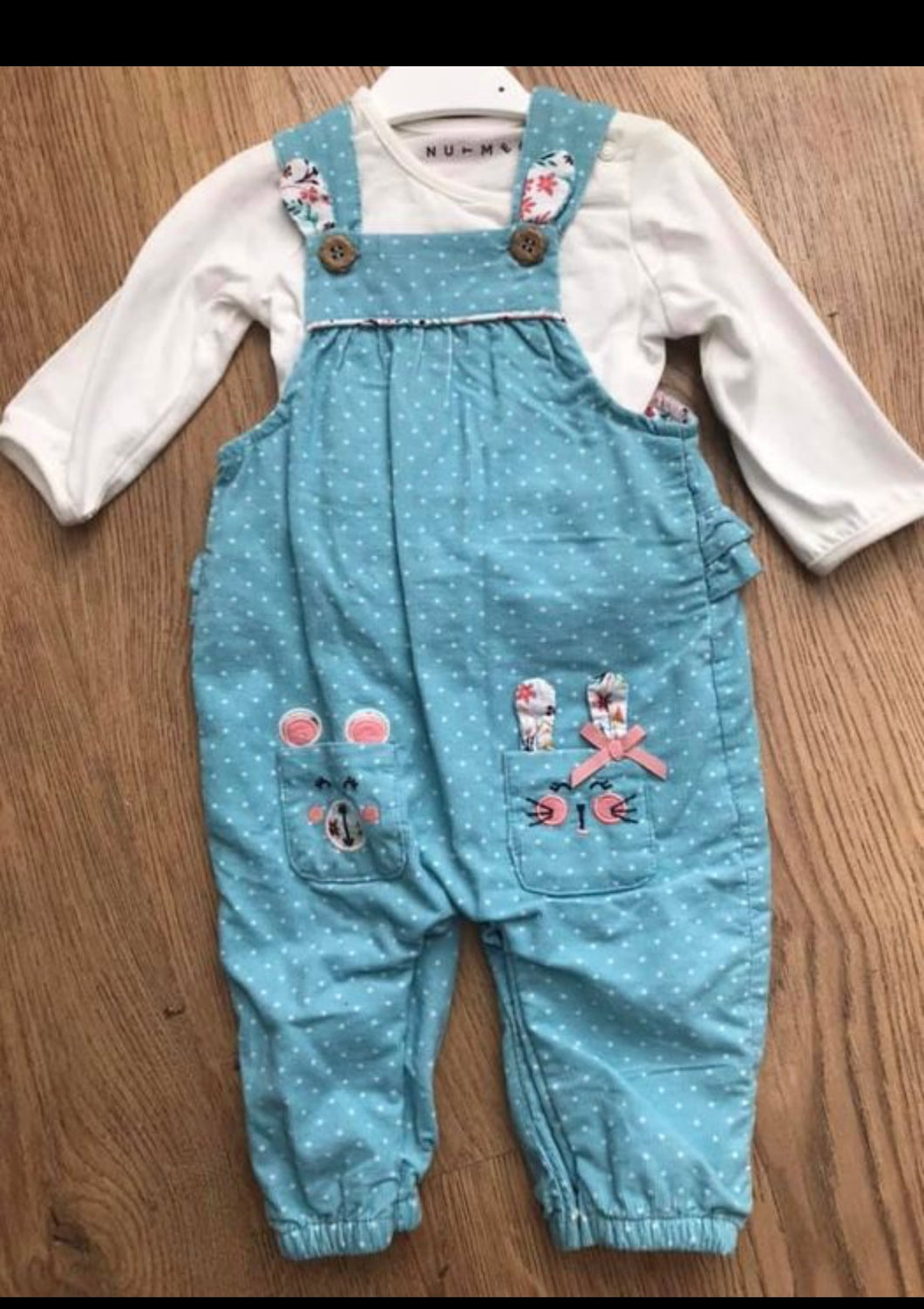 Dungaree set - 3/6 months