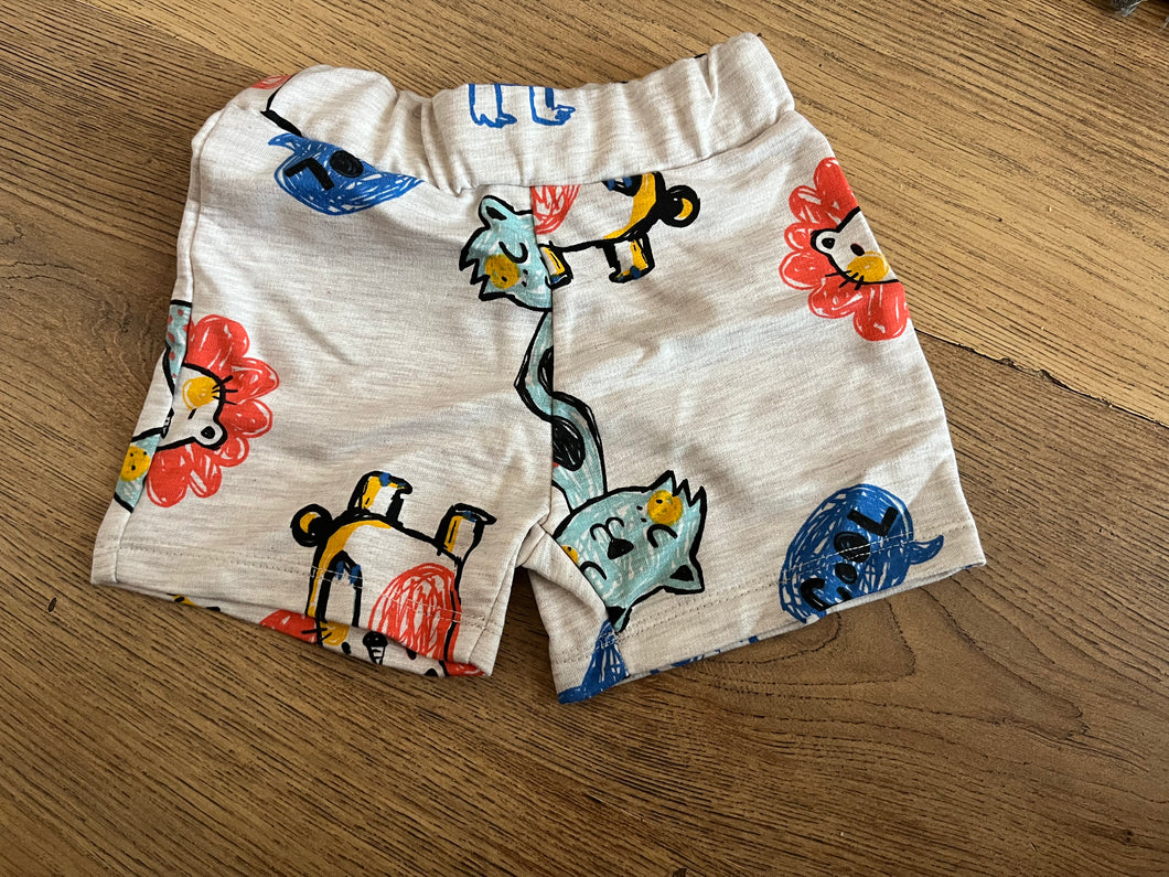 Boys shorts. Each pair is different due to picture placement.