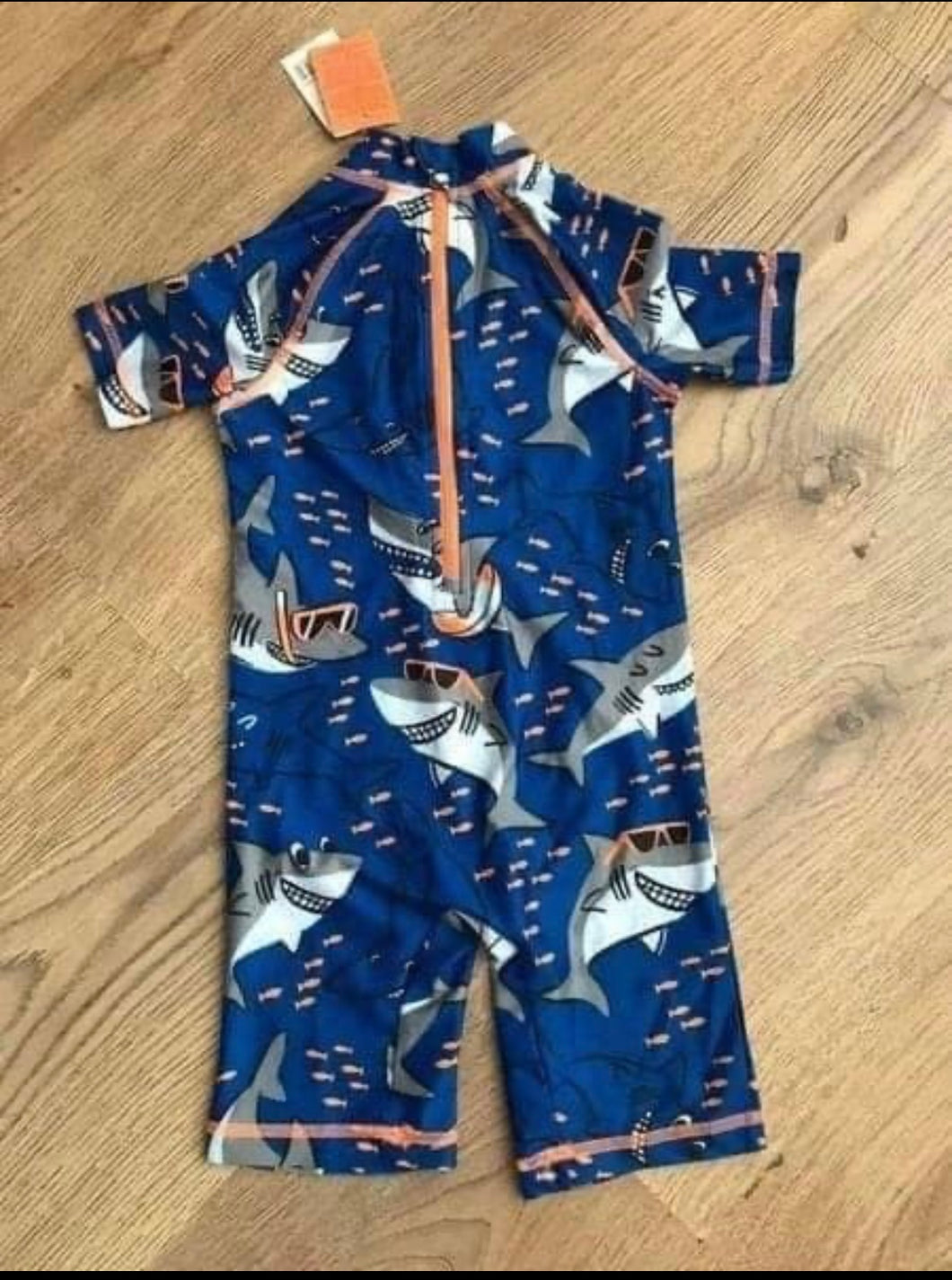 Shark upf 40+ swimwear - 18/24 months