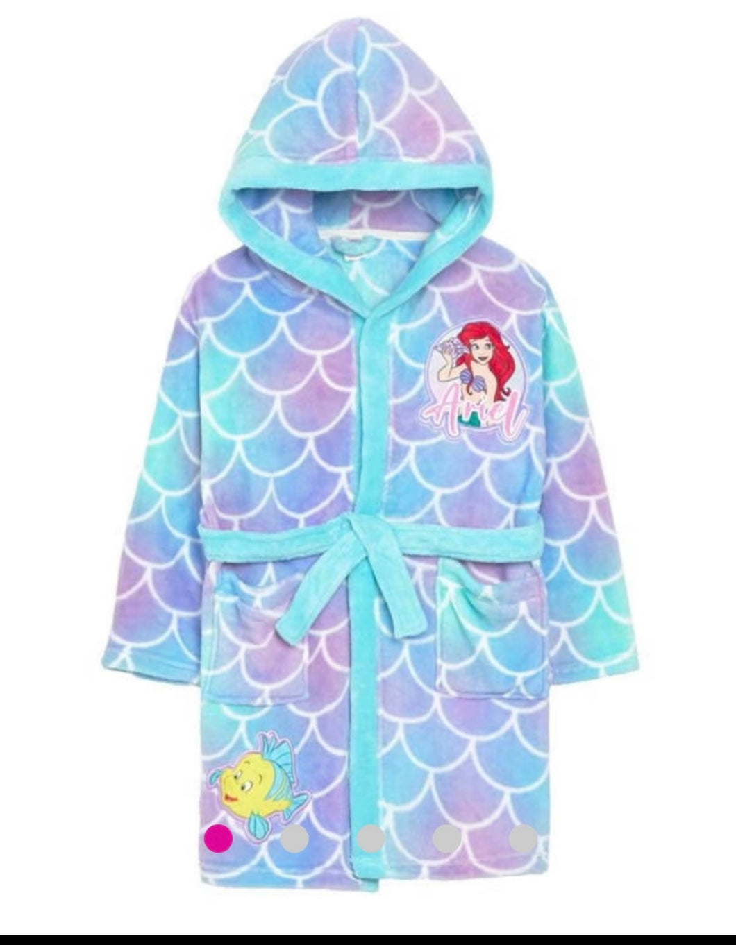 The little mermaid dressing gown