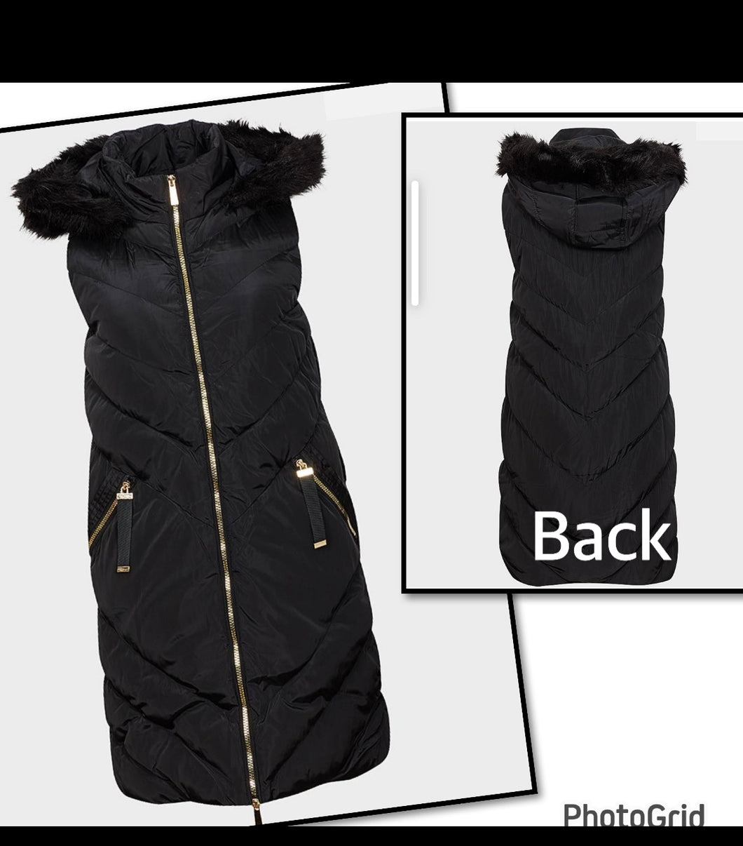 Ladies longline Bodywarmer - size 10
