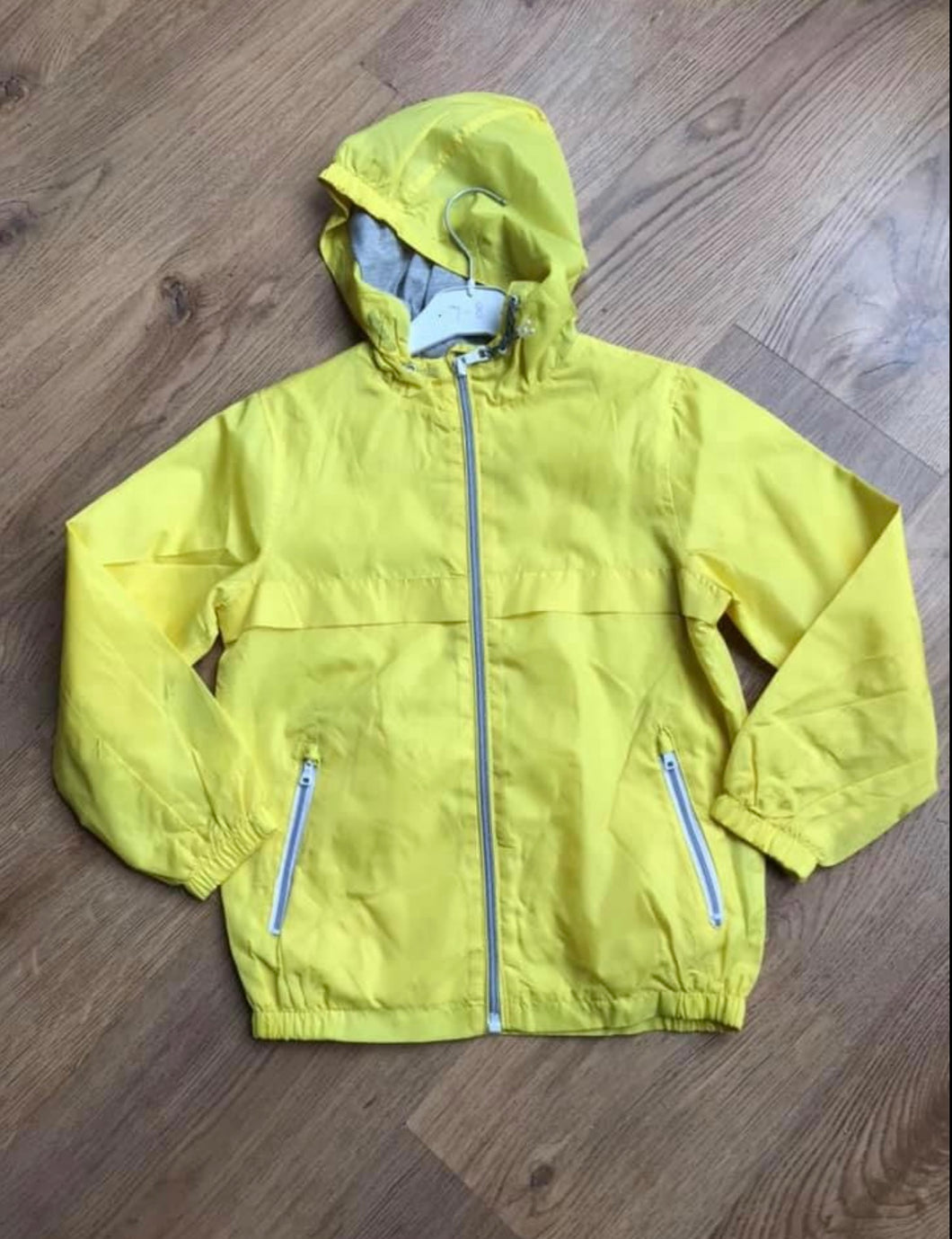 Yellow rain coat - 15/16 years