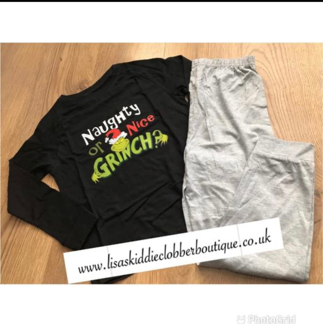 The grinch pyjamas