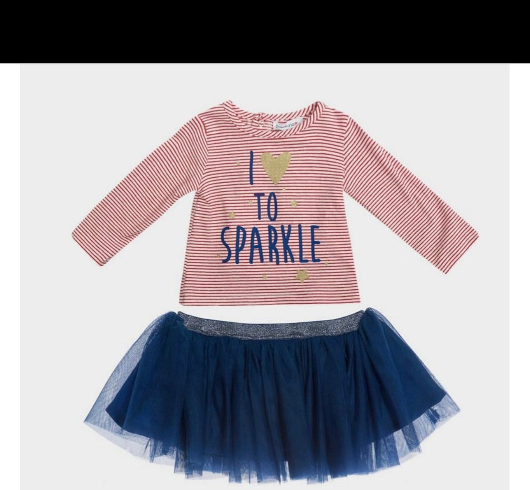 I love you sparkle outfit