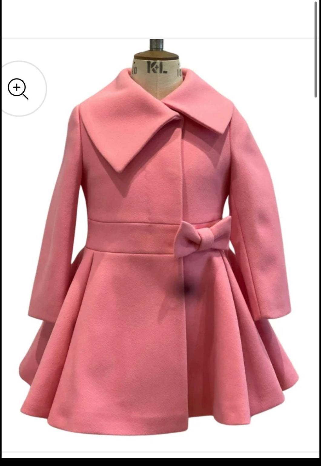 Pink smart coat