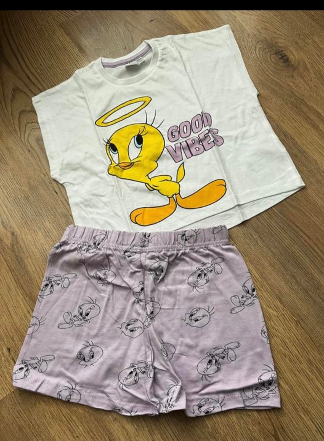 Tweety pie short pyjamas
