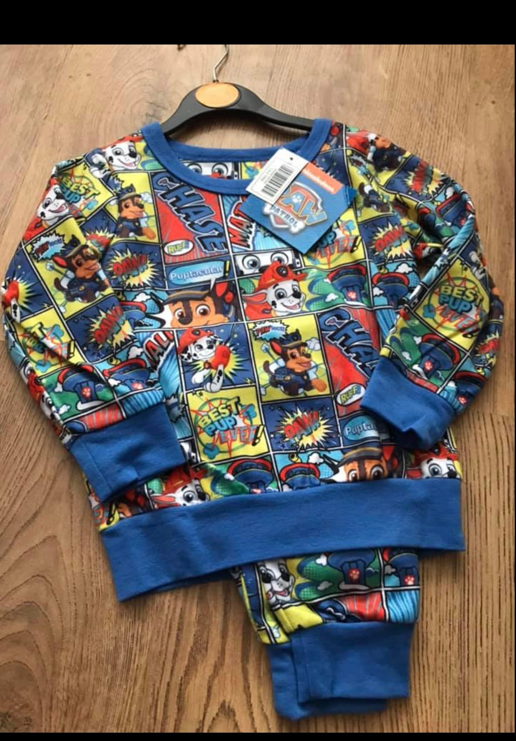 Paw patrol micro fleece pyjamas- 2/3 years