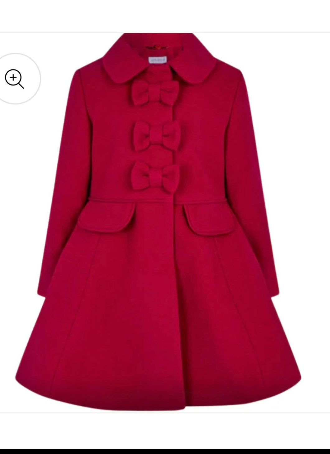 Red smart coat