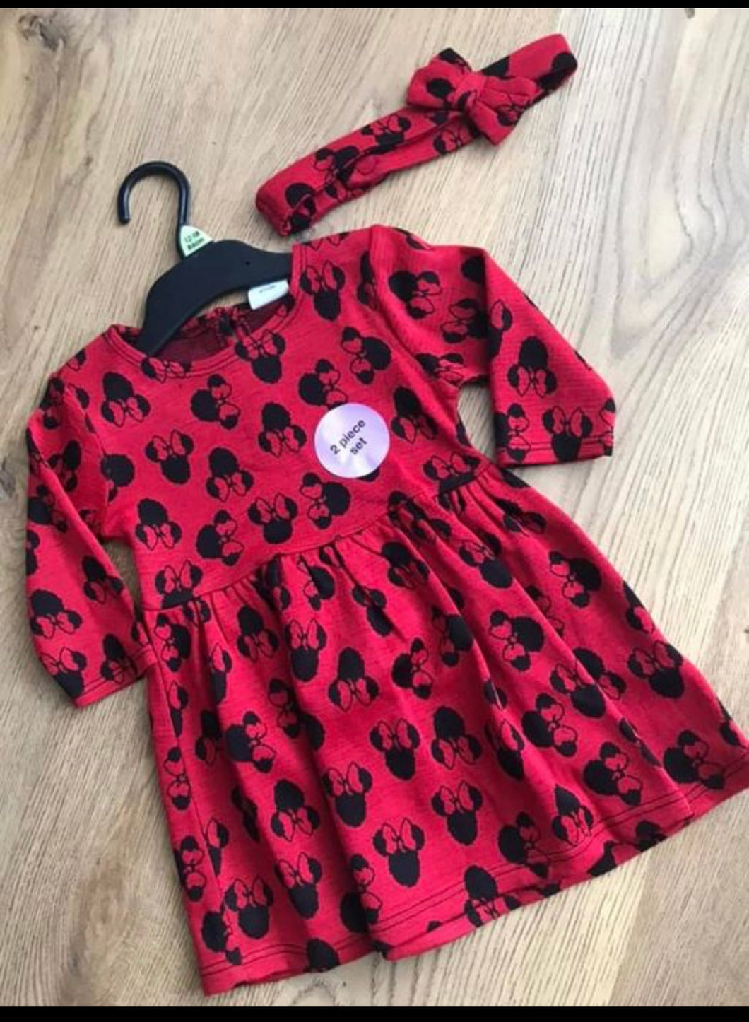 Minnie Mouse dress and headband