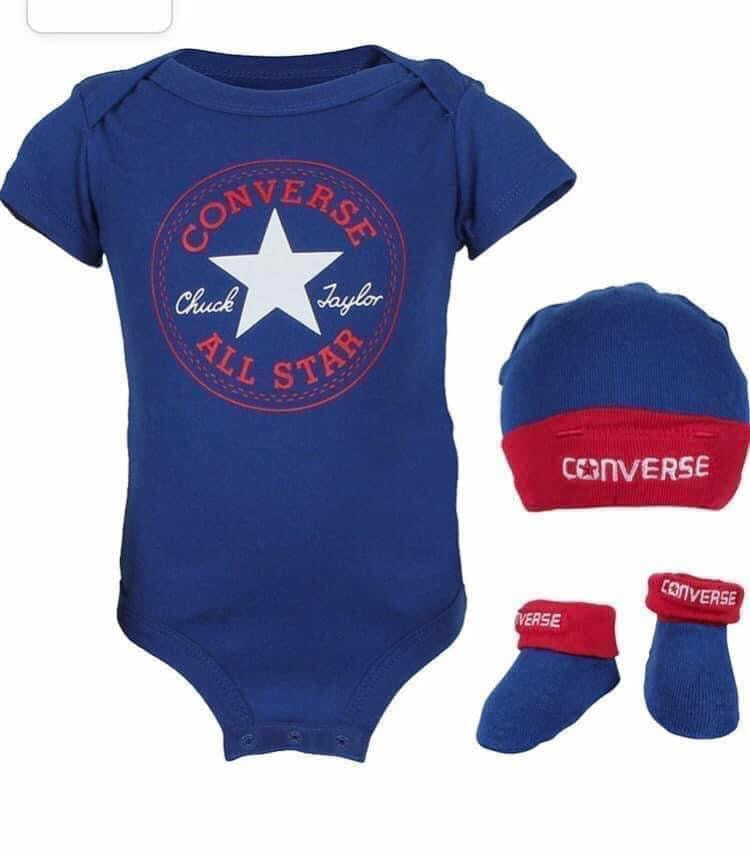 Converse baby set - 0/6 months