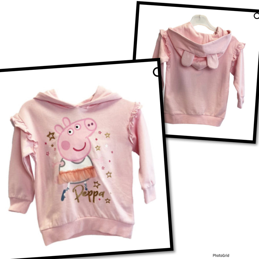 Peppa pig hooded jumper