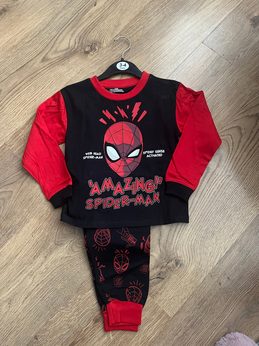 Spider-Man pyjamas - 3/4 years