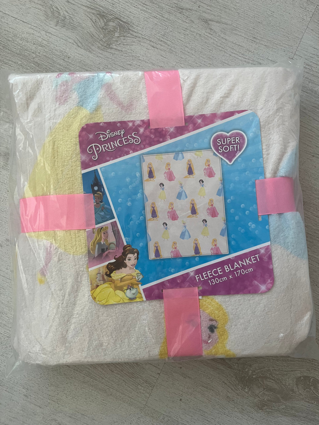 Princess fleece blanket