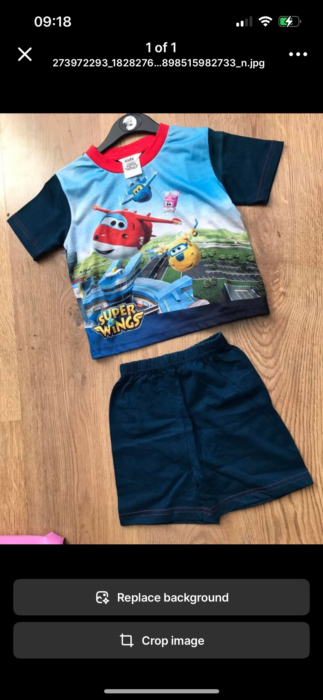Planes short pyjamas - 18/24 months