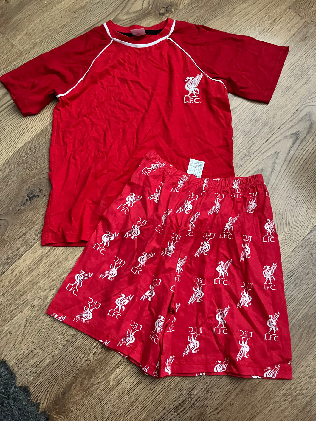 Liverpool fc short pyjamas - 11/12 years