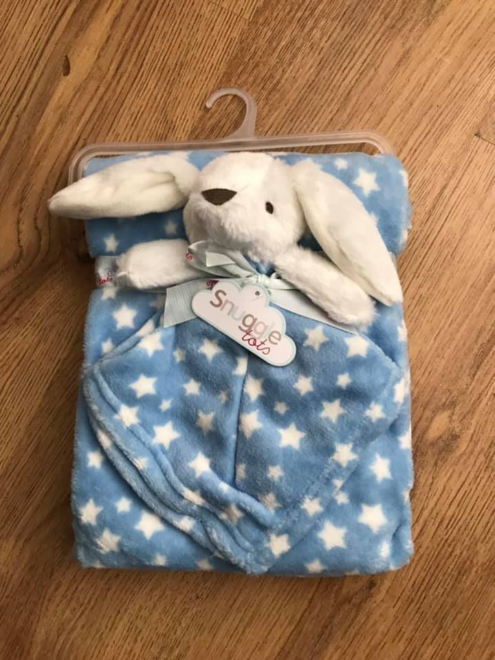 Baby soft blankets with comforter teddy