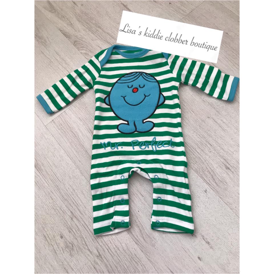 Mr perfect sleepsuit