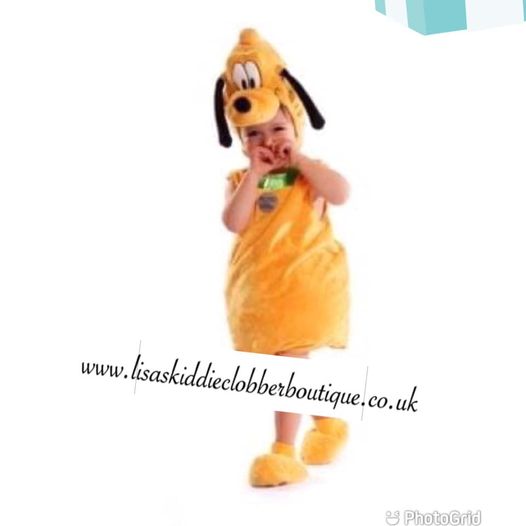 Pluto dress up - feet included