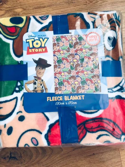 toy story fleece blanket