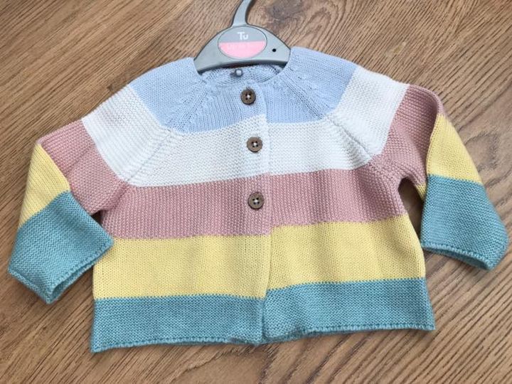 pastel cardigan