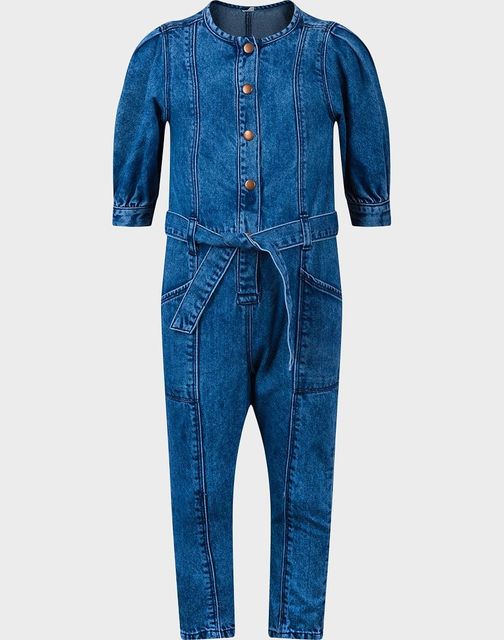 next denim jumpsuit